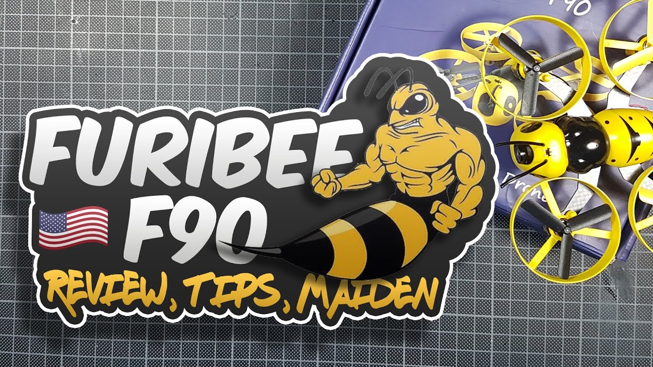 FuriBee F90 2S-Lipo Wasp FPV Drone || Review, Tips, Tuning, Maiden