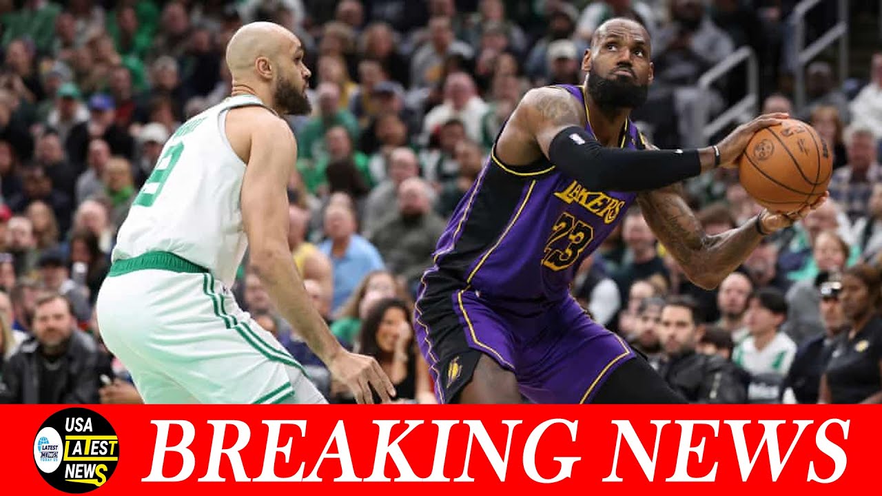 LeBron James exits with left groin injury as Tatum powers Celtics past ...