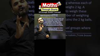 Maths through #shorts | LR through Quant Concept | Aarambh Academy CAT 2026 #cat2026 #quant