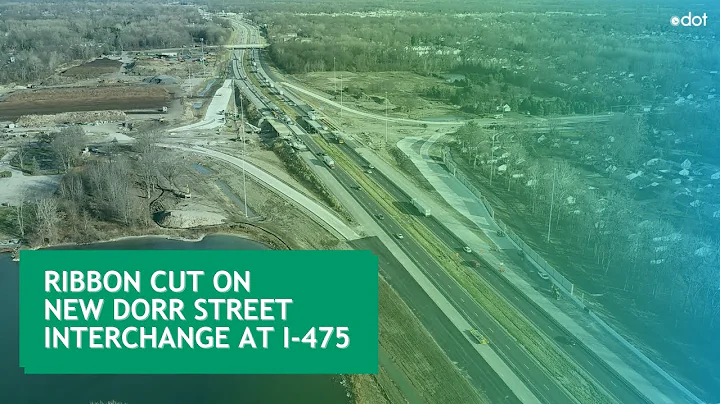 Ribbon Cut On New Dorr Street Interchange at I-475