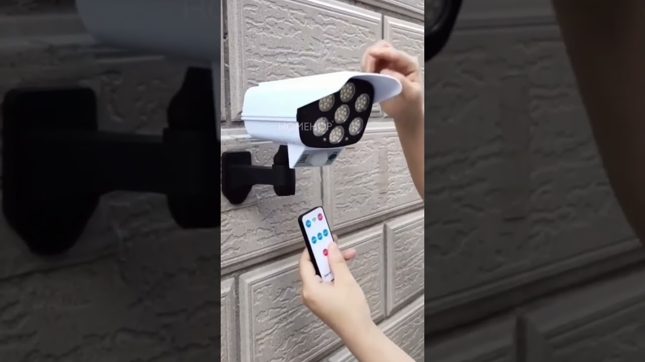 Solar Light & Security Camera | Solar Light Motion Sensor Security Dummy Camera