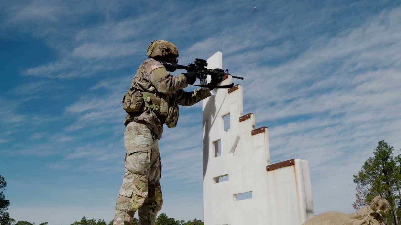 1-82 AB Range Day M4 Qualification