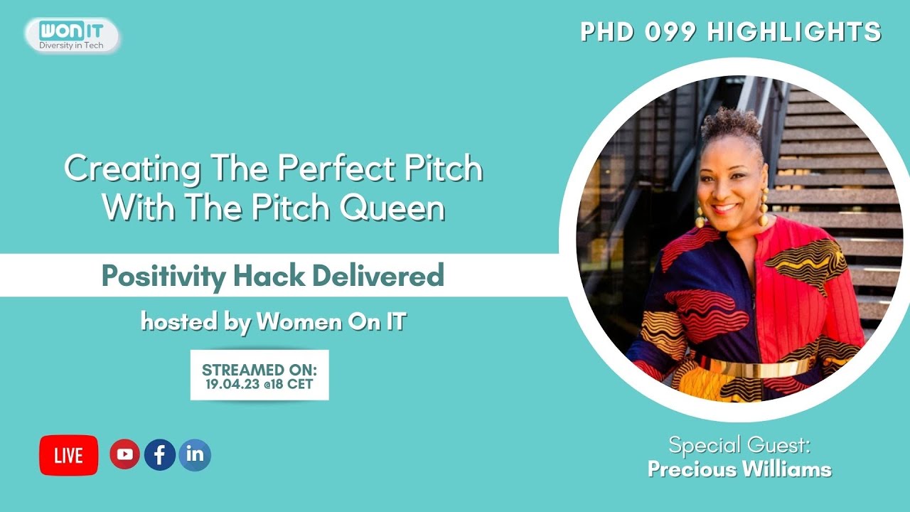 Creating The Perfect Pitch With The Pitch Queen | Precious Williams (PHD 