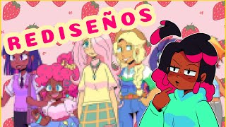 🌻REDISEÑANDO A LAS EQUESTRIA GIRLS🌻|| Speedpaint y opinión