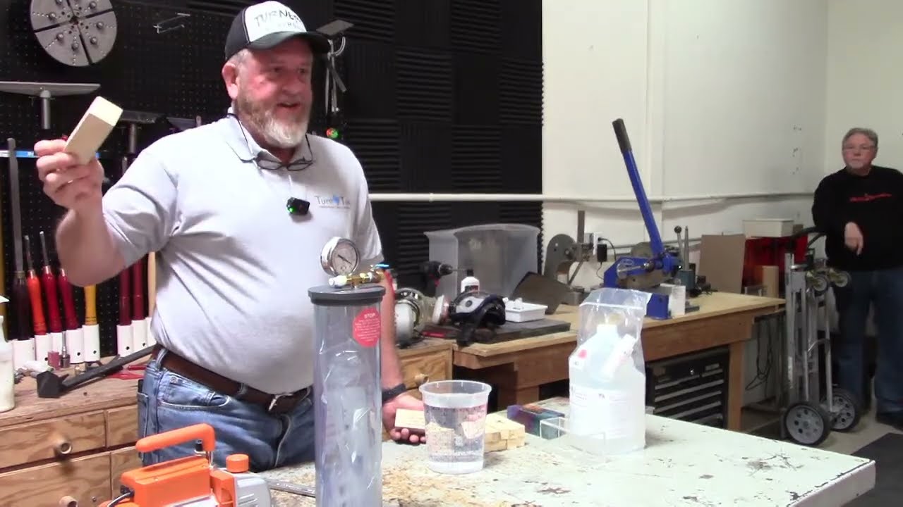 Live Demo- Curtis Seebeck- The Science and Art of Stabilizing and Dyeing Wood