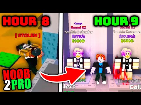I WILL make it TOP of LEADERBOARD from NOOB in Steal an Anime (Roblox)