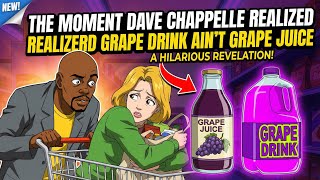 “Dave Chappelle Realized Grape Drink Ain’t Grape Juice.” #davechappelle #grapedrink #hiphopstories 