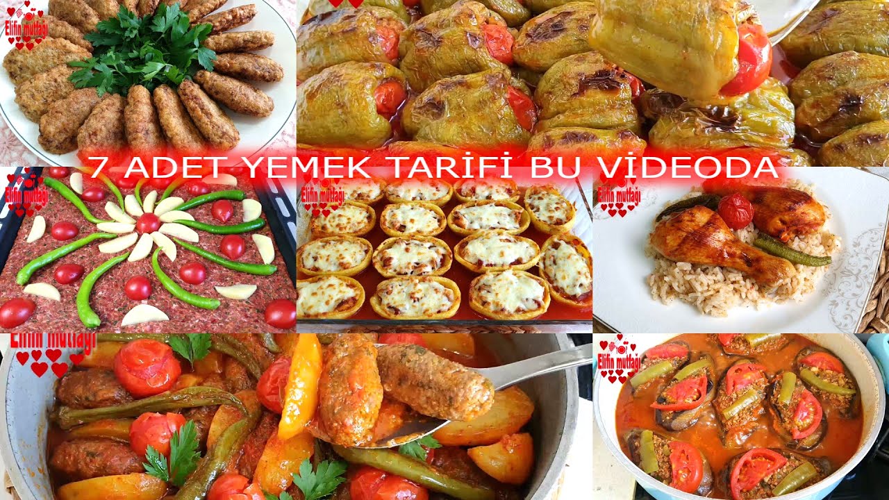 7 ADET YEMEK TARİFİ 4 BÖLÜM – MUHTEŞEM YEMEKLER BURADA
