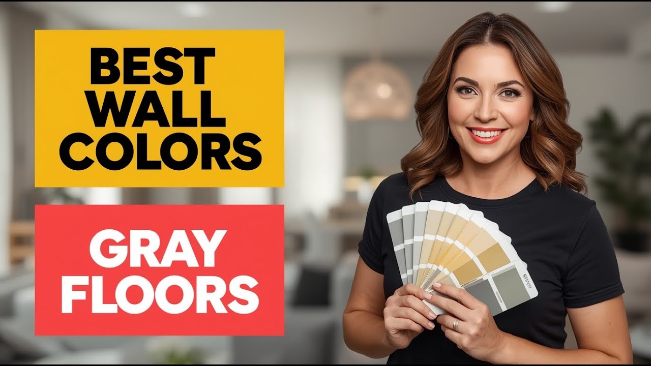 Какие цвета стен подойдут к серым деревянным полам?