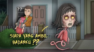 Ketika Badan Mbak Kuyang Hilang #HORORKOMEDI | Kartun Lucu, Kartun Hantu, Animasi Horor Palasik