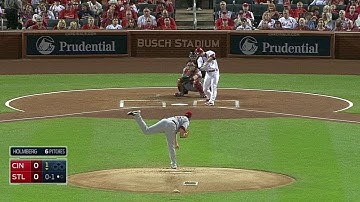 CIN@STL: Grichuk launches a solo homer to left field