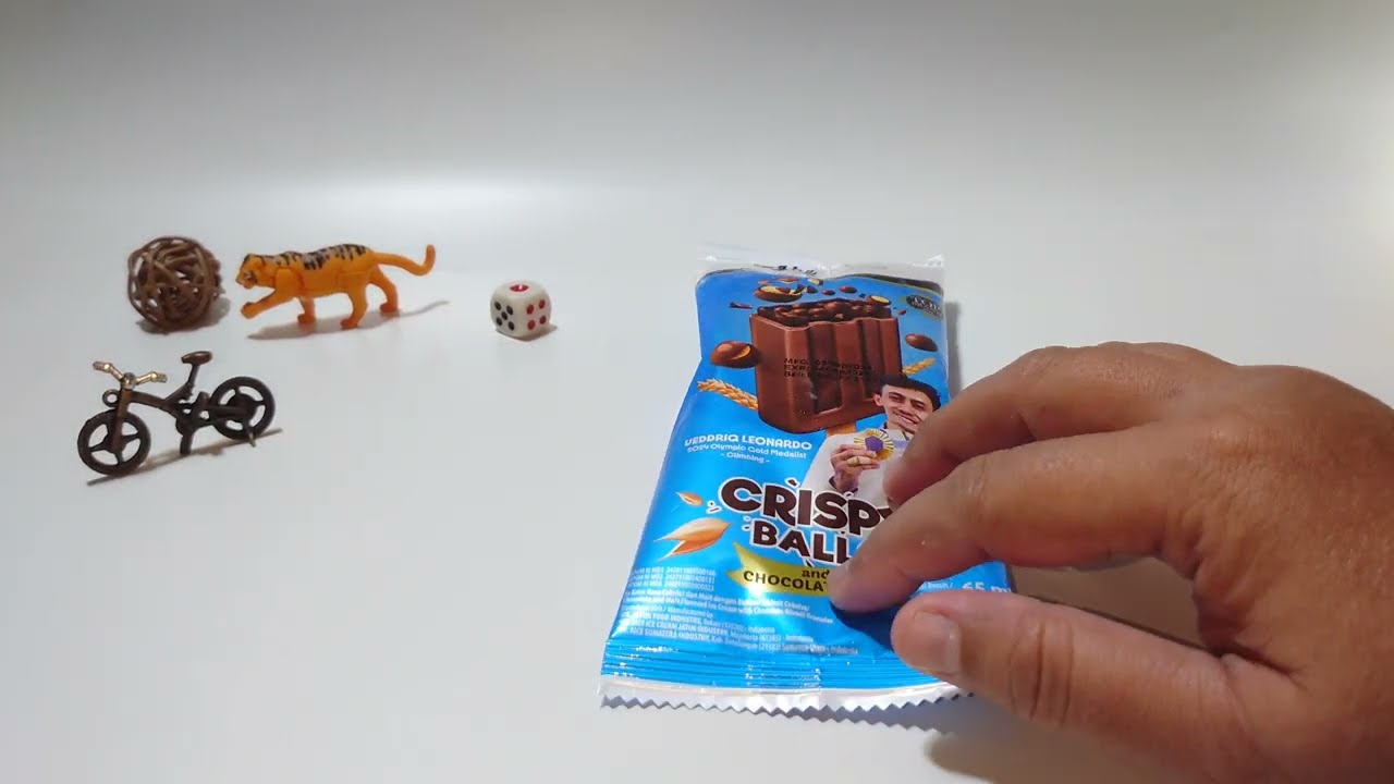 CRISPY BALLS CHOCOLATE MALT || AICE STICK