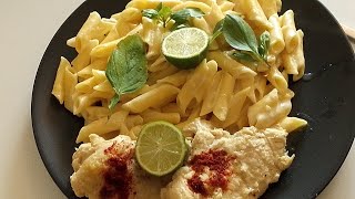 part#2 Chicken/Lemon and pinne pasta in white sauce