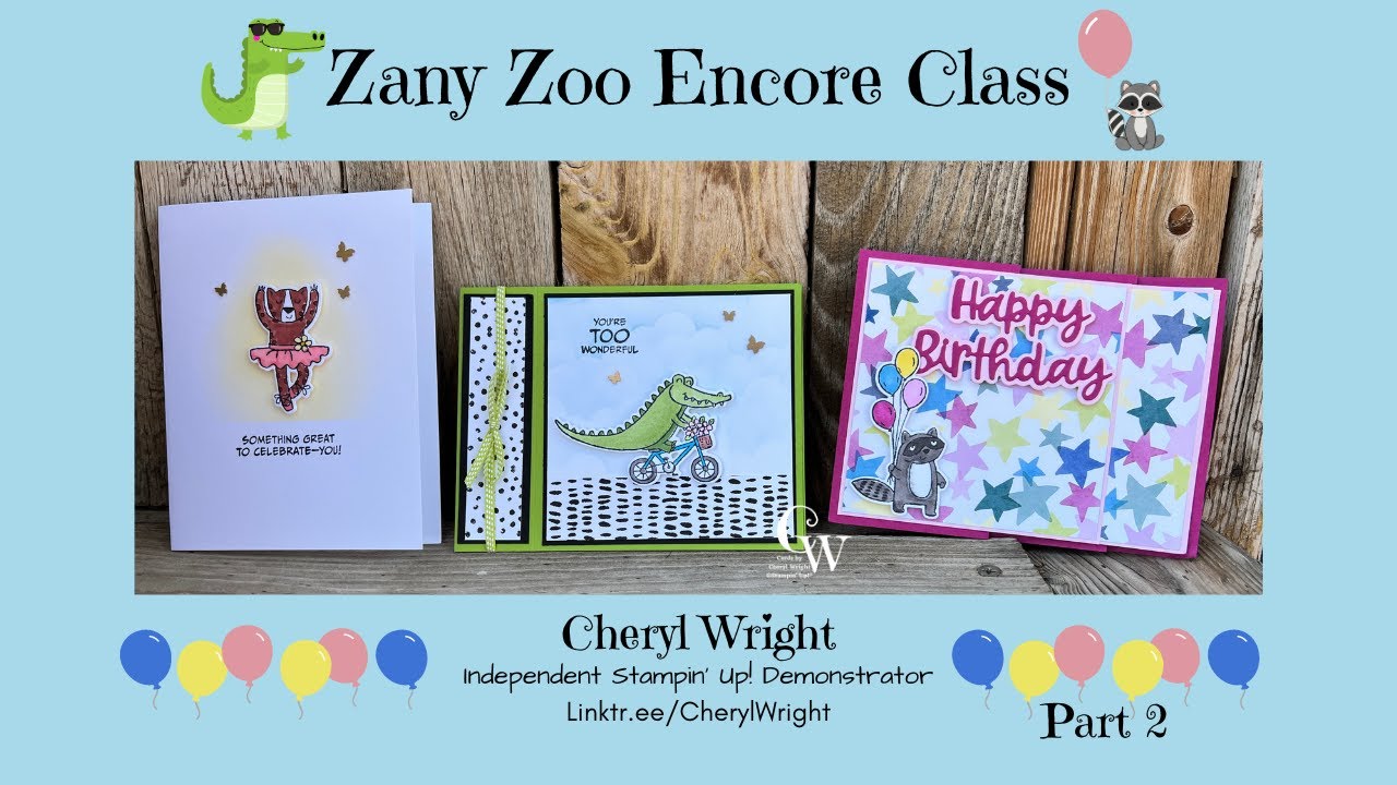Zany Zoo Class!  Encore Edition!  Part 2 of 2!