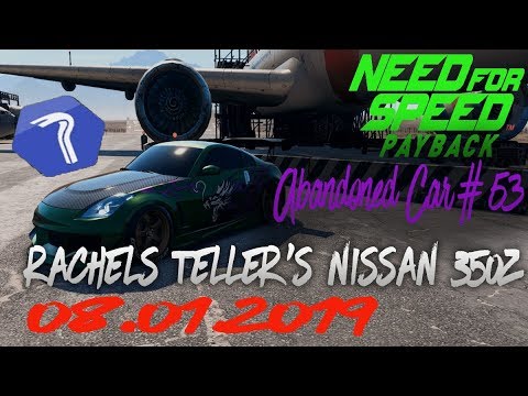 Need For Speed Payback Abandoned Car #53 - Location Guide + Gameplay - Rachels Teller's Nissan 350z