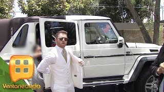 "Canelo" Álvarez christened his son but FURIED when he saw the media outside the church!