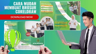 Download filenya ..! Cara Mudah Membuat Brosur Mts Dengan Coreldraw