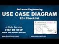 Use Case Diagram - Step by Step Checklist with Example