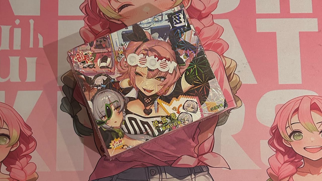 Бустер-бокс Waifu Zenless Zone Zero - коллекционные аниме-карты для коллекционной карточной игры.