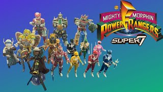 Super7 Ultimate's Power Rangers Wave 1 3 completed