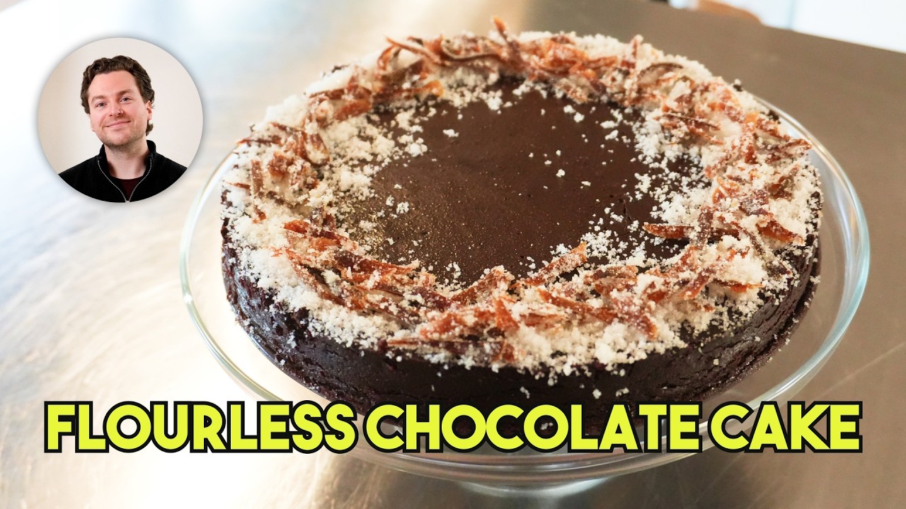 The Flourless Chocolate Cake I Make To Impress