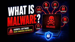 What is Malware | Virus, Trojan, Ransomware & Spyware Explained | Cybersecurity Basics
