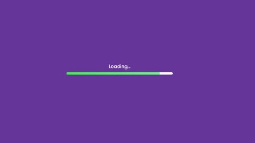 Infinite Loading Bar Animation using CSS and HTML   CSS Loading Animation