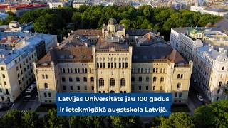Izvēlies panākumus! Nāc studēt Latvijas Universitātē!