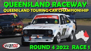 Queensland Touring Car Championship ~ QTCC Round 4 2022  ~ Queensland Raceway ~ Race 1 Highlights.