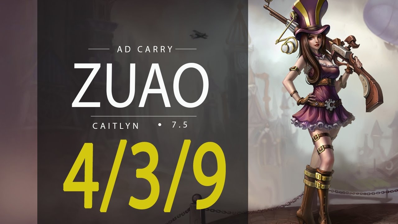 temporada 6 vikings LOL ProTV - ZUAO - CAITLYN ADC vs EZREAL (11/03/2017)