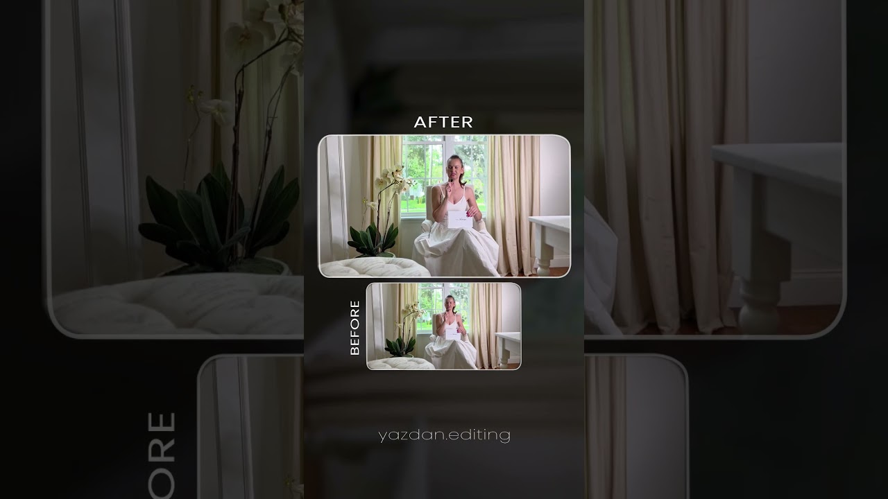 Insane video edit transformation! Before vs After