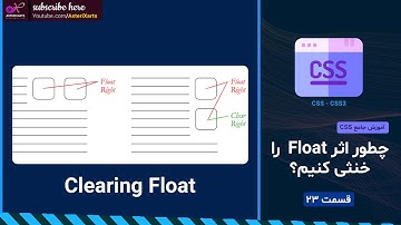 آموزش جامع CSS: چطور اثر Float را با Clear خنثی کنیم؟