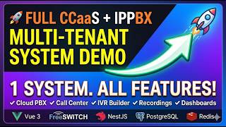 🚀 Build Your Own CCaaS Empire: Full Multi-Tenant IPPBX &amp; Contact Center Demo