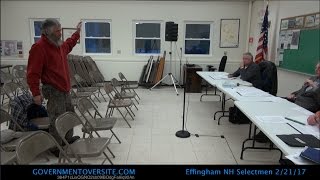 Effingham NH Selectmen  2:21:17