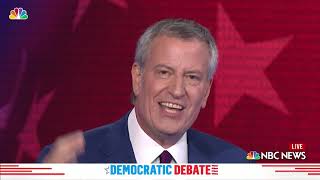 Democratic Debate: De Blasio: 'Don't Blame Immigrants, Blame Corporations, Blame 1%' |  NBC New York