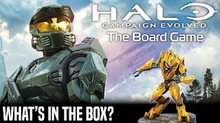 Full What's In The Box | Halo: Campaign Evolved | The Board Game Guide
