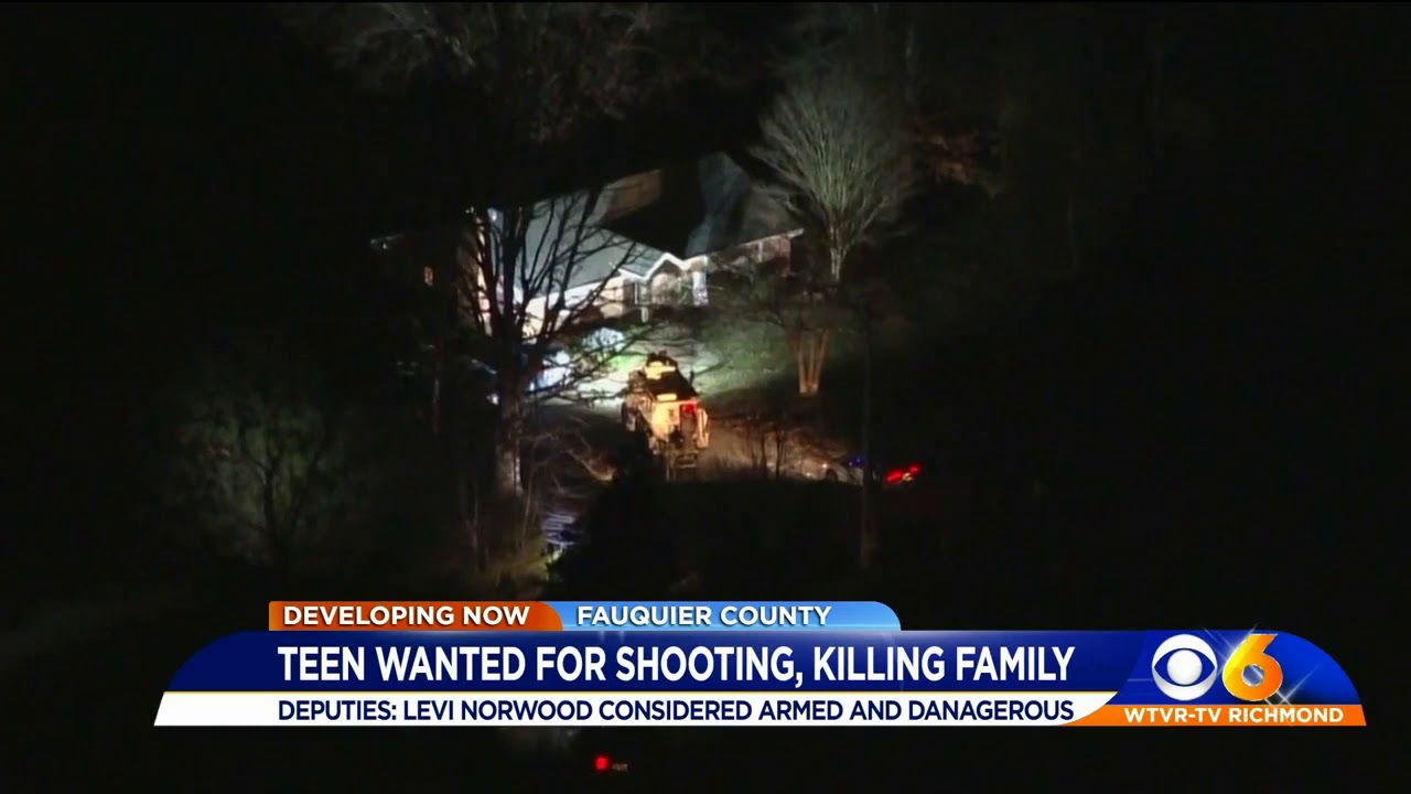 'Armed and dangerous' Virginia teen wanted for killing mom, brother ...