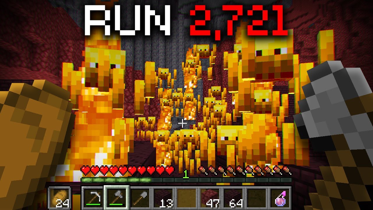 Minecraft's Hardest Speedrun Challenge. - YouTube