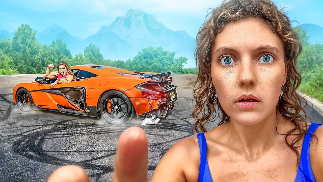 World’s Strongest Mom DESTROYED My McLaren!