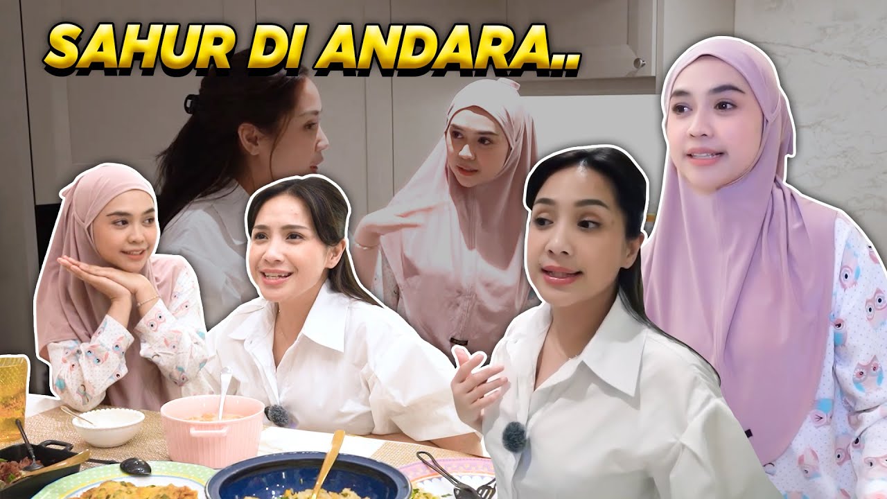 SAHUR DI ANDARA.. DIEM-DIEM PAKSA KA GIGI MASAKIN AKU.. wkwk