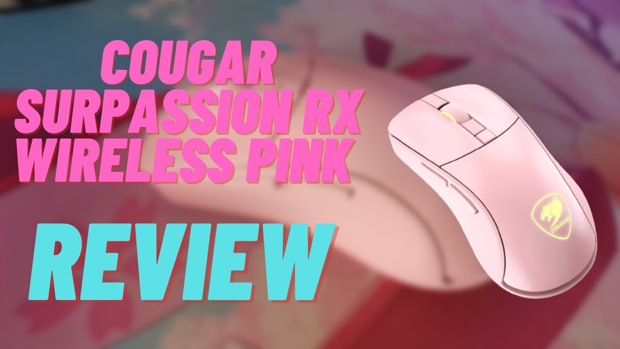Cougar Surpassion RX Wireless Pink | Unboxing and Review