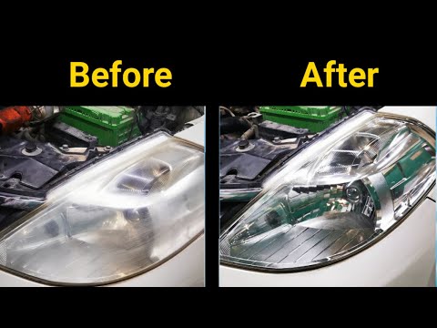 This is the Real Way to Restore Headlights Permanently / How To Restore Headlights PERMANENTLY