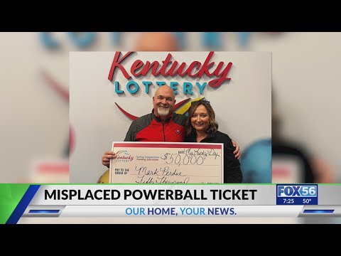 That's my ticket!' Bowling Green man cashes in lost $50,000 Powerball ticket