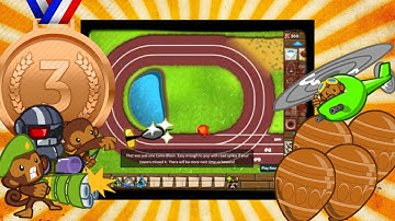 How to EASILY Beat Sprint Track easy on BTD5 // BTD5 Sprint Track tutorial // Bloons Tower Defense 5