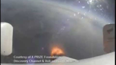 SpaceShipOne - Flight 1