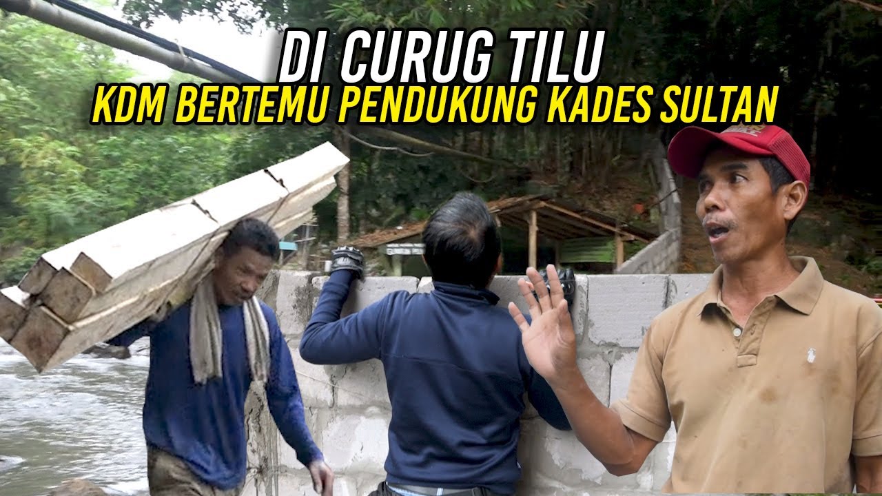 SETIBA DI CURUG TILU | KANG DEDI BERTEMU PENDUKUNG KADES SULTAN CIRIRIP LUAPKAN KEKECEWAAN