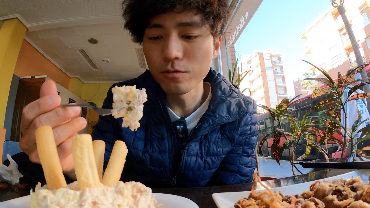 バレンシアでご飯食べる