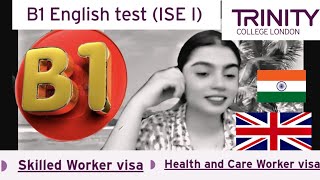 Trinity College London - ISE-1 (B1) Integrated Speaking and Listening|| Full Mock Test || UKVI 2024