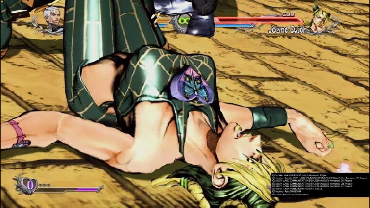 JJBA ASBR: Great Heat Attacks on Jolyne Cujoh (Requested Video)