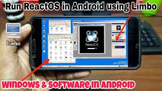 كيفية تشغيل ReactOS على نظام Android باستخدام محاكي Limbo للكمبيوتر | تشغيل Windows/Linux على هات... screenshot 3